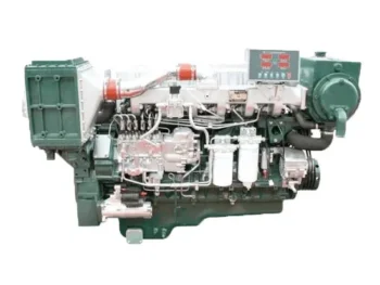 6-Cyl YC6MJ 11.73L Marine Diesel Engine High Power