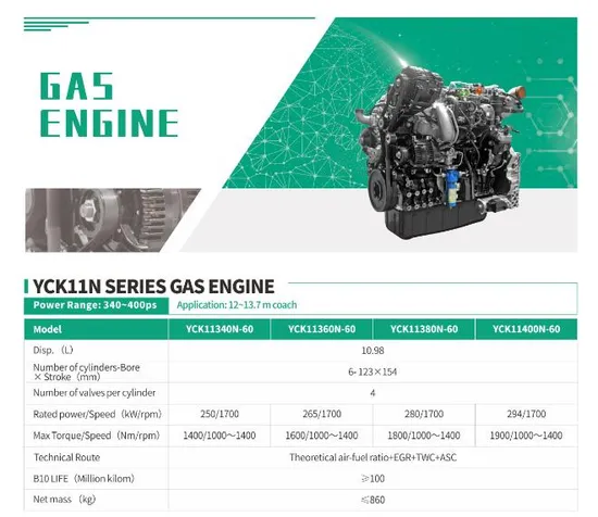 6-Cylinder-Gas-Engine-Yuchai-Yck11n-Series-Engine-for-Buses