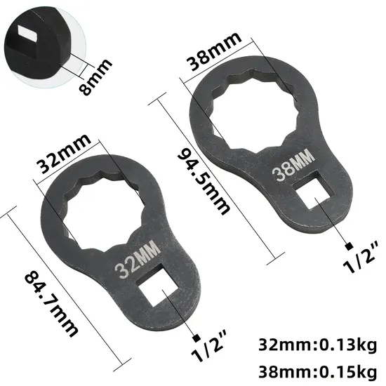 China Factory Automotive Repair Hand Tool 2PCS Ball Joint Removal & Installation Wrench Set Tool for Mercedes-Benz Models