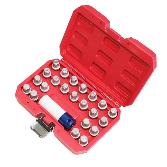China-Supplier-Automotive-Repair-Tool-23PCS-Wheel-Lock-Lugnut-Anti-Theft-Screw-Sleeve-Lug-Nut-Removal-Key-Socket-Tool-for-Volkswagen-Audi