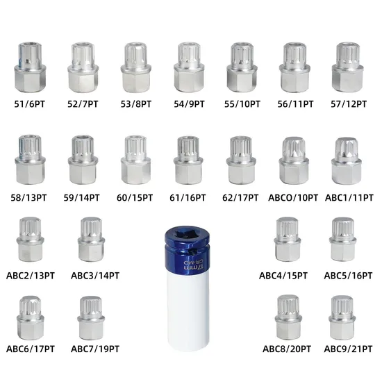 China-Supplier-Automotive-Repair-Tool-23PCS-Wheel-Lock-Lugnut-Anti-Theft-Screw-Sleeve-Lug-Nut-Removal-Key-Socket-Tool-for-Volkswagen-Audi
