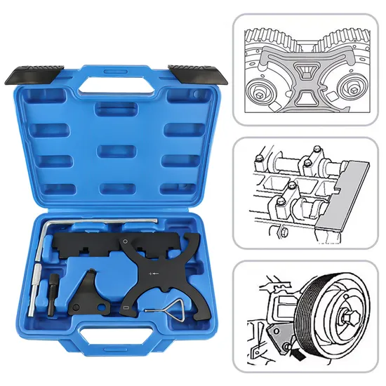 China-Supplier-Automotive-Repair-Tool-Camshaft-Alignment-Flywheel-Locking-Engine-Timing-Hand-Tool-Set-of-7-for-Ford