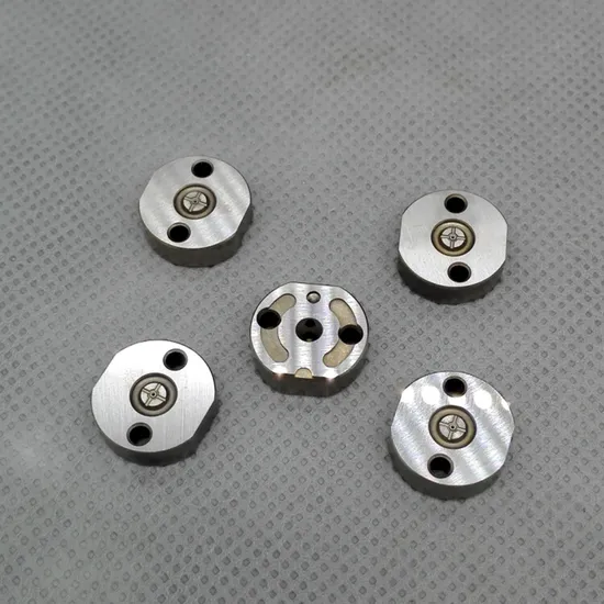 Common Rail Injector Orifice Plate 2# Black High-Pressure Valve