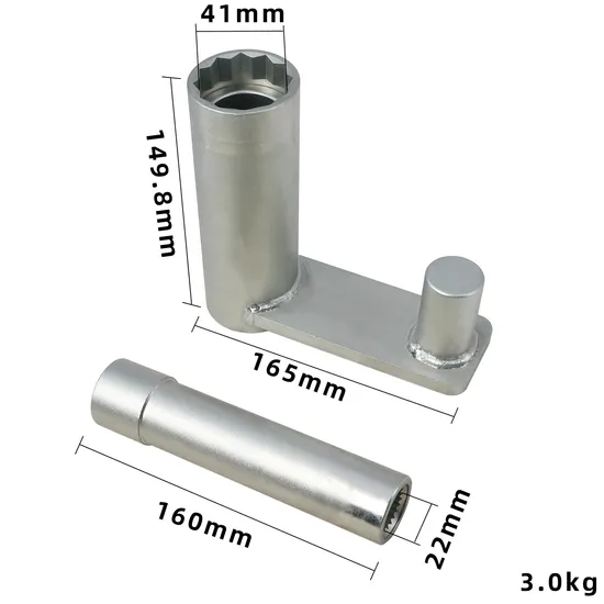 Customized-Automotive-Repair-Special-Hand-Tools-Rear-Differential-Pinion-Flange-Bearing-Removal-Installer-Tool-2-Piece-Set-for-Land-Rover-Lr2-Freelander-2