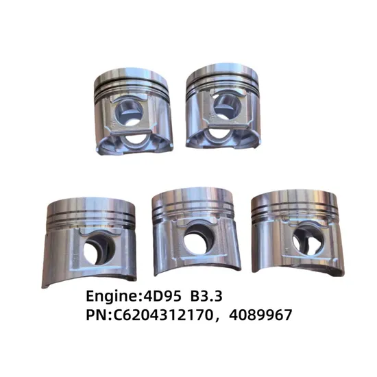 Engine-Part-Komatsu-PC130-7-4D95-B3-3-Piston-C6204312170-4089967-for-Sale