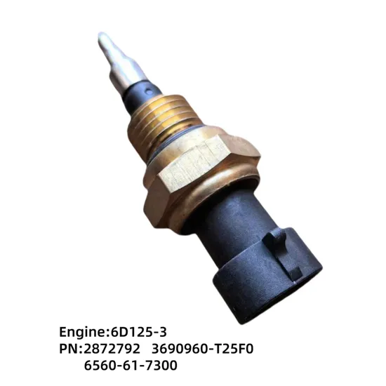 6D125-3 Temp Sensor 2872792 for Komatsu Excavator OEM
