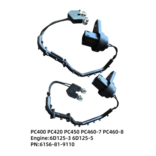 Komatsu Engine 6D125 Fuel Injector Wiring Harness 6156-81-9110