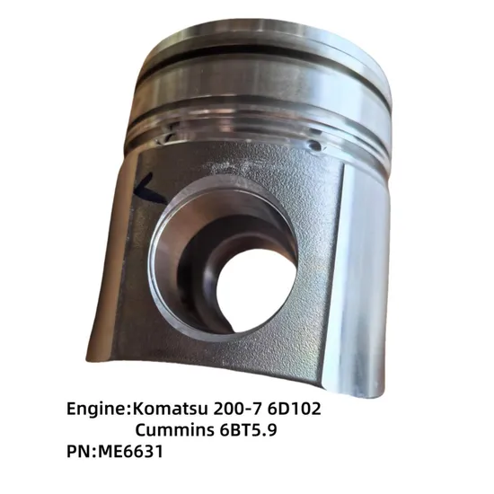 Piston Me6631 for Komatsu 200-7 6D102, 6BT5.9 Engine
