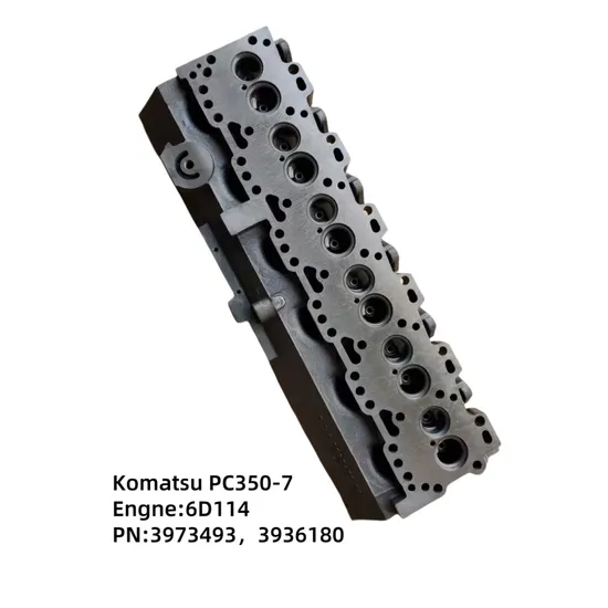 6D114 Cylinder Head 3973493 for Komatsu PC350-7