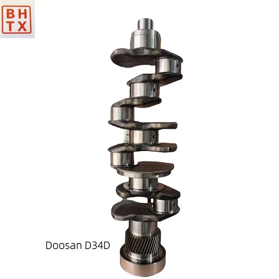 Excavator-Engine-Parts-Forged-Steel-Crankshaft-150107-00542c-for-Doosan-D34