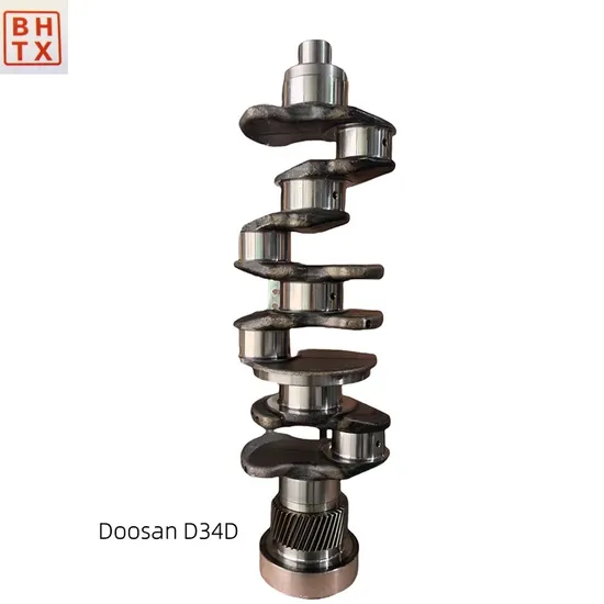 Forged Steel Crankshaft 150107-00542c for Doosan D34