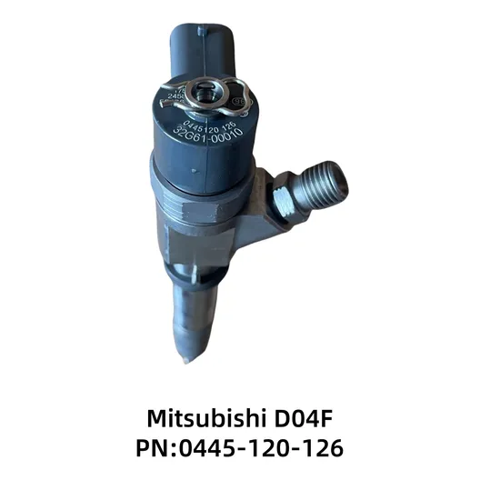 Excavator Fuel Injector 0445-120-126 Sk130-8 D04F Engine
