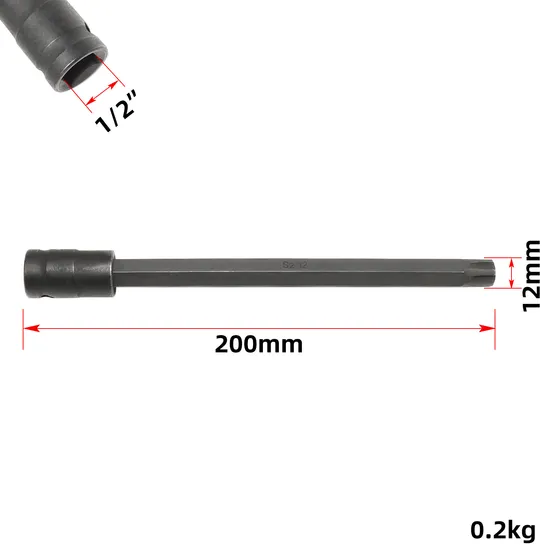 Factory-Price-Automotive-Repair-Special-Hand-Tools-Cylinder-Head-Screw-Socket-MP-12-200mm-for-Land-Rover
