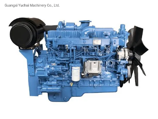 YC6MK330C Marine Diesel Engine 10.3L Four-Stroke Electric Start High Power