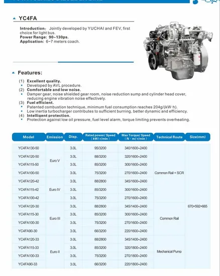 High-Quality-4-Cylinder-Diesel-Engine-YC4FA115-42-for-Buses-90-130PS