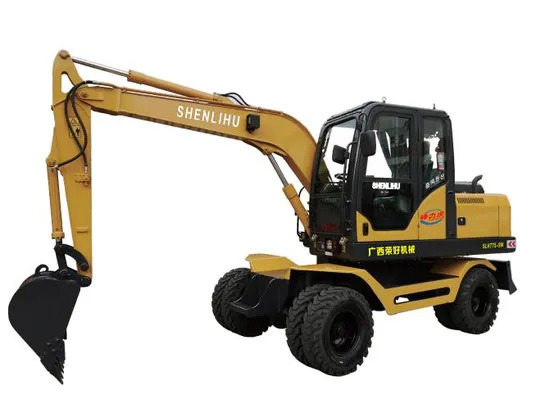 Hot Sale SLH775-9N 6ton Wheel Excavator - Powerful & Efficient