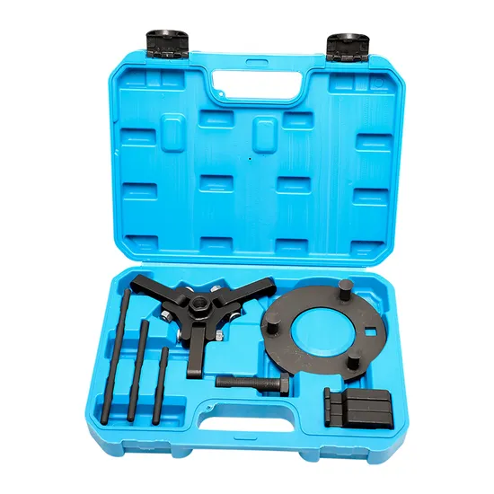 Manufacturing Automotive Repair Special Hand Tools Belt Pulley Puller Large Set of 9 Pieces Removal Installer Tool Set for Buick Dodge Chrysler