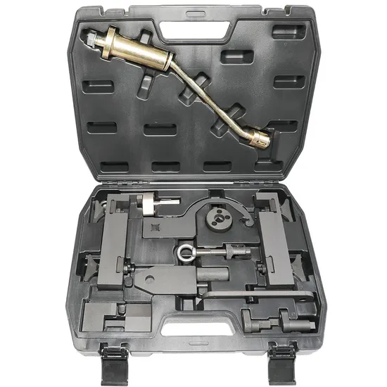 Manufacturing Automotive Repair Tool Camshaft Alignment Flywheel Locking Crankshaft Engine Timing Tools Kit + Original Fuel Injectors for Jaguar Land Rover