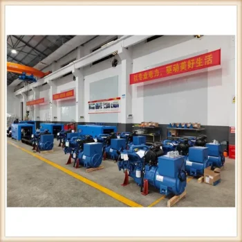 New Reliable Generator Set for Power Plants - High Efficiency Energy Solution