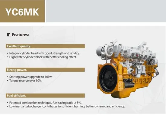Powerful-Yuchai-YC6MK260L-K20-Engineering-Machinery-Diesel-Engine