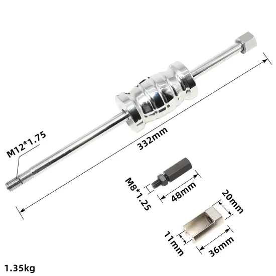 Professional-Service-Automotive-Repair-General-Tools-Diesel-Fuel-Injector-Remover-Slid-Hammer-Puller-Tool-for-Ford-1-5-Engine