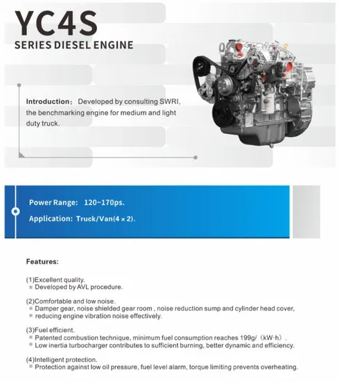 Quality-4-Cylinder-Diesel-Engine-Yuchai-Yc4s-Series-Engine-for-Trucks