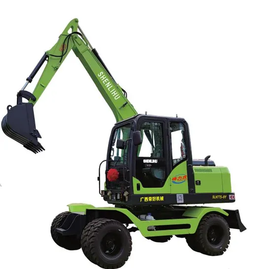 SLH775-9Y 6Ton Wheel Excavator - Powerful & Reliable