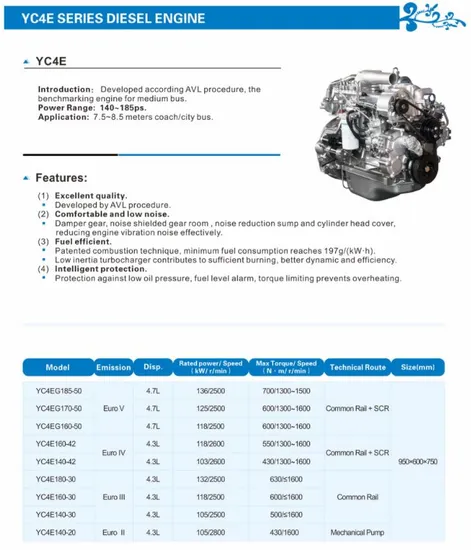 Sale-Brand-4-Cylinder-Diesel-Engine-Yuchai-Yc4e-Series-Engine-for-Buses