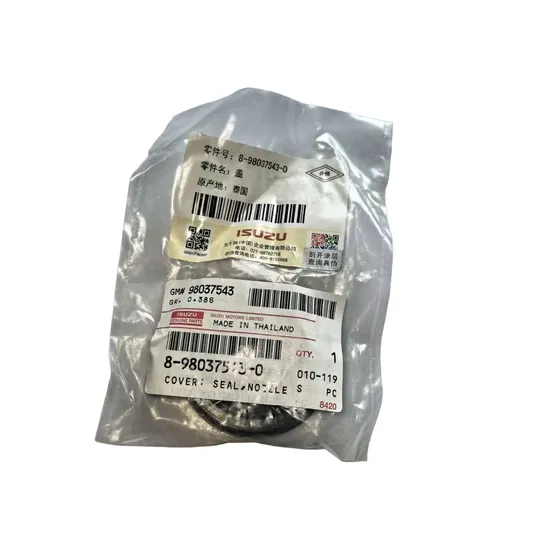 Isuzu 4JJ1 Fuel Injector Oil Seal 8-98037543-0 High-Performance Replacement