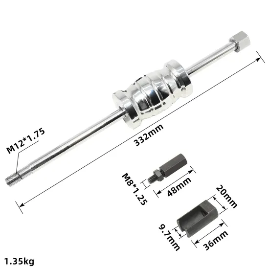 Wholesale Automotive Repair Hand Tool Fuel Injector Remove Slid Hammer Puller Tool for VW Audi Porsche Ea839 Engine