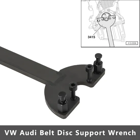 Wholesale Automotive Repair Tool Camshaft Seal Ring Replacement Tool Camshaft Fixed Wrench Disassembly Tool 3415 for Volkswagen Audi