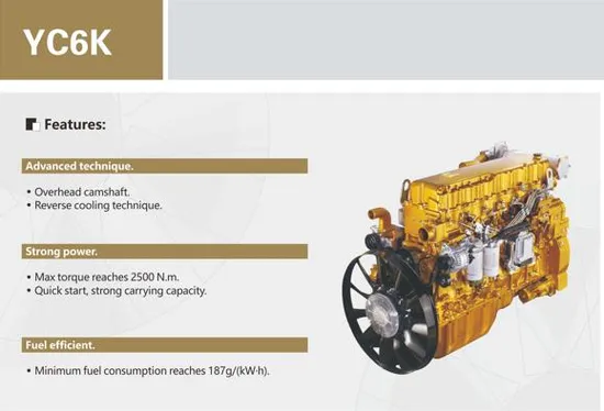YC6K550-KT30-T3-S3a-Emission-12L-Engineering-Machinery-Diesel-Engine