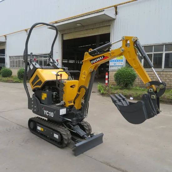 Yc10-Mini-Yuchai-Excavator-Diesel-Rubber-Track-1ton-Quick-Switch-Digger-Micro-CE-EPA-Easy-Use-Construction-Orchard-Weeding-Farm
