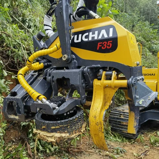 Ycf135FM-Yuchai-Tree-Cutting-Machine-Logging-Equipment-for-8-13-Ton-Excavator-Log-Trailer-Forestry-Machinery-Tree-Harvester-China-Famous-Brand