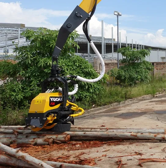 Ycf35-Yuchai-Harvester-Head-Forestry-Machinery-Tree-Harvester-Logging-Equipment-Tree-Cutting-Machine-Log-Trailer