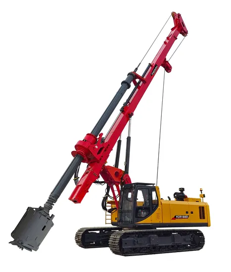 Ycr160d 164kw 40-50m Rotary Pile Drilling Rig