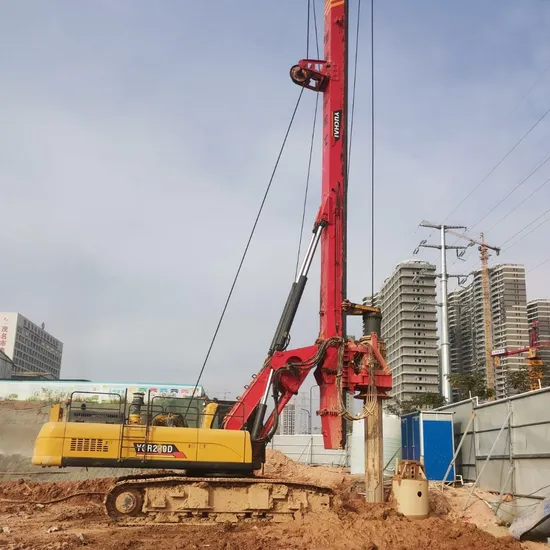 Ycr280d-Yuchai-2500mm-Rotary-Drilling-Rig-Machinery-268kw-Drilling-Machinery