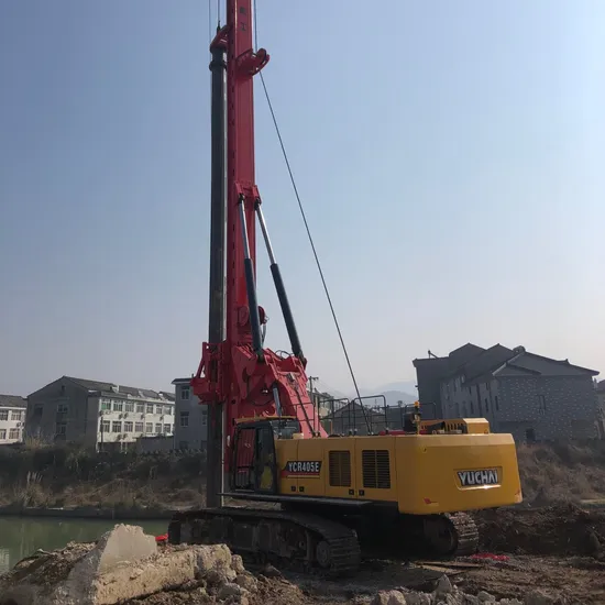 Ycr405e-Yuchai-Rotary-Drilling-Rig-Machinery-373kw-Drilling-Machinery-40-50m-Rotary-Pile