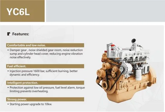 Yuchai-YC6L260-T300-Engineering-Machinery-Engine-for-Mining-Vehicles
