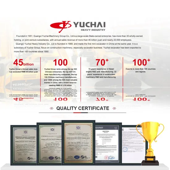 Yuchai-Yc25-8-2-5-Ton-3-Ton-Backhoe-Excavator-Digging-Machinery