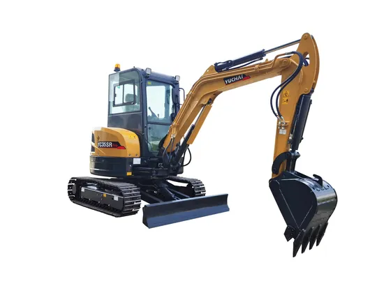 Yuchai-Yc35sr-PRO-Made-in-China-Zero-Tail-Excavator-Micro-Machine-Mini-Bagger-Tailless-Excavator