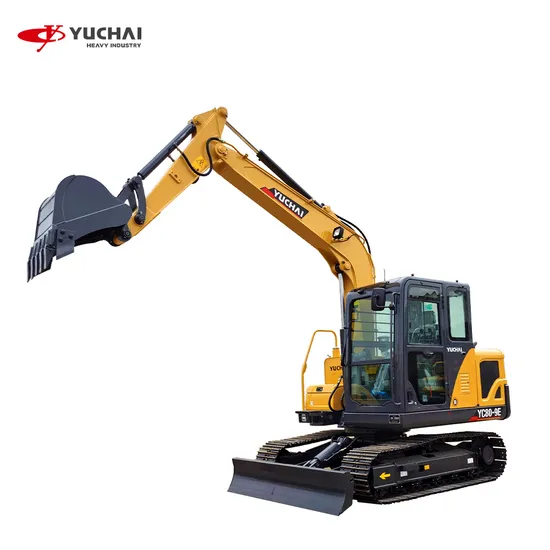 Yuchai-Yc80-9e-Excavator-High-Digging-Power-OEM-ODM-8-Ton