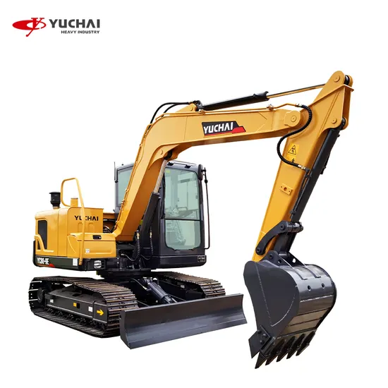 Yuchai-Yc80-9e-Excavator-High-Digging-Power-OEM-ODM-8-Ton