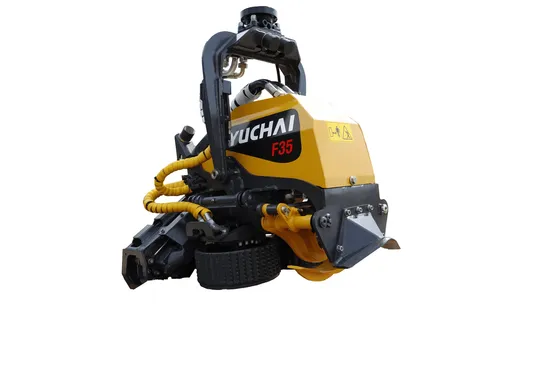 Yuchai-Ycf35-Harvester-Head-Logging-Equipment-Tree-Cutting-Machine-Log-Trailer-Forestry-Machinery-Tree-Harvester