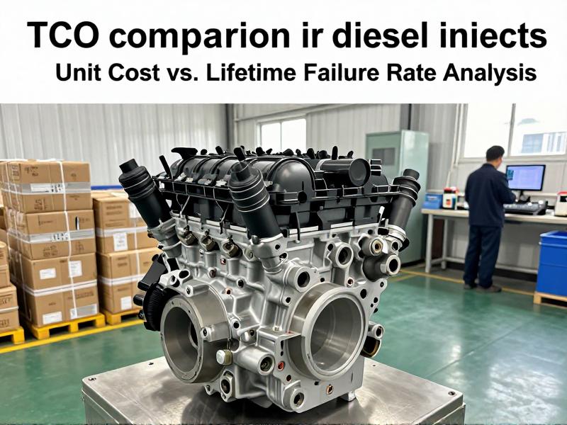 TCO comparison chart for diesel injectors
